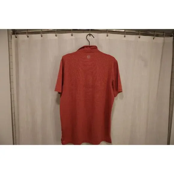 Red Vineyard Vines Men's Polo Size M MSRP $98 - Picture 3 of 5